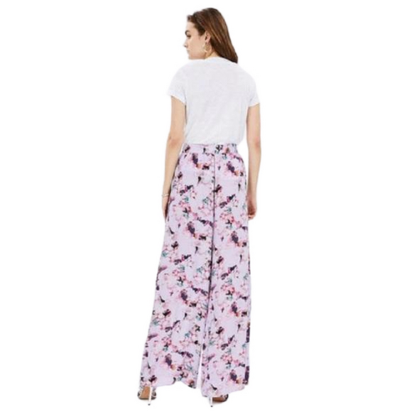 IRO Tany Floral Print Wide Leg Mid Rise Waist Pants Fall Boho Style - Picture 3 of 9